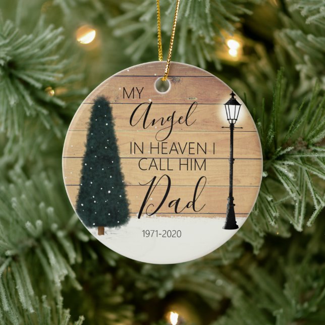 Adorno De Cerámica Navidades conmemorativos para siempre en nuestros  (Árbol)