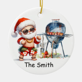 Adorno De Cerámica Navidades costeros de Santa María