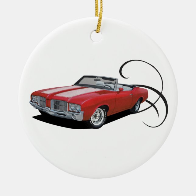 Adorno De Cerámica Navidades Cutlass (Frente)