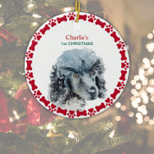 Navidades de acuarela personalizada de canapé en m