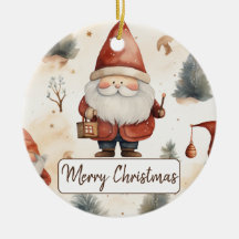 Navidades de acuarela Santa Claus 2 -