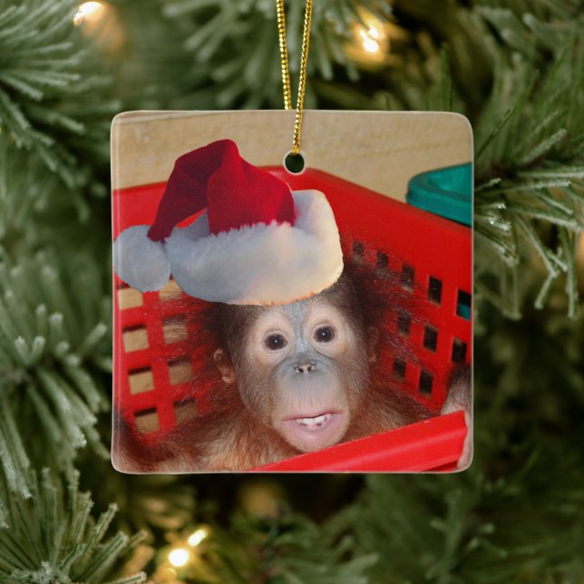 Adorno De Cerámica Navidades de animales (Árbol)