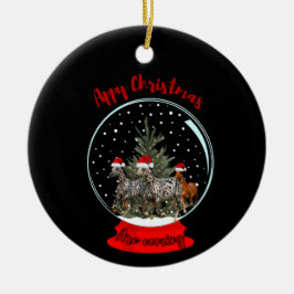 Adorno De Cerámica Navidades de Appaloosa
