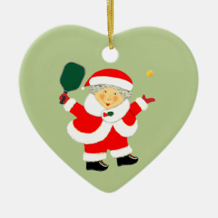 Adorno De Cerámica Navidades de baloncesto