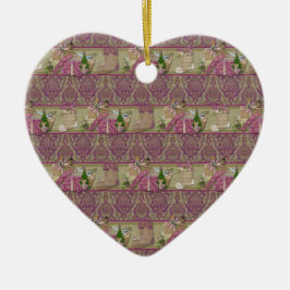 Adorno De Cerámica Navidades de Brocade Victorian