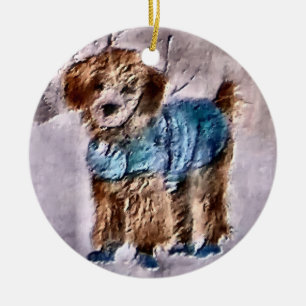 Adorno De Cerámica Navidades de canapé Regalos Ornamet