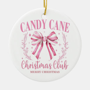 Adorno De Cerámica Navidades de Candy Cane Keepsake