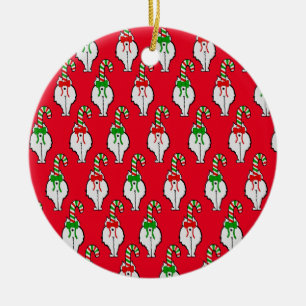 Adorno De Cerámica Navidades de Cat Butt