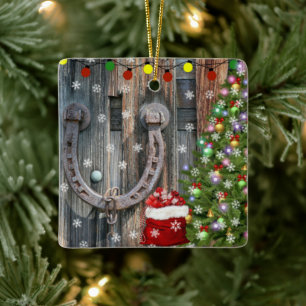 Adorno De Cerámica Navidades de Charm Country