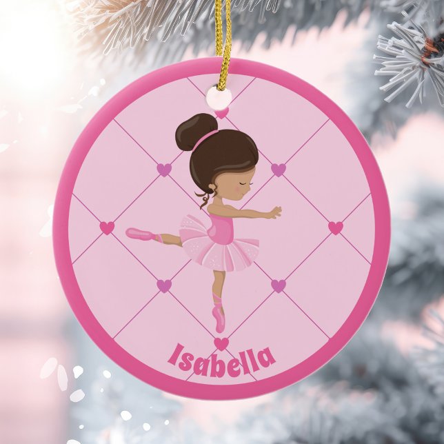 Adorno De Cerámica Navidades de Chicas personalizados de Cute Balleri (Subido por el creador)