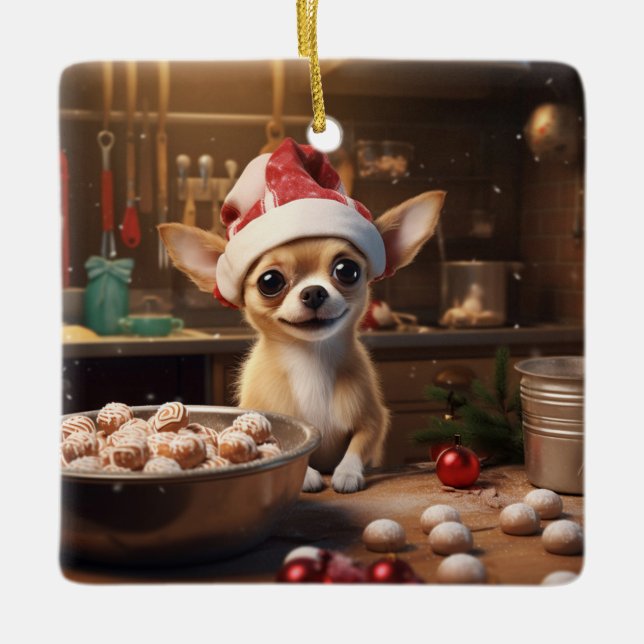 Adorno De Cerámica Navidades de Chihuahua celebran festividad (Anverso)