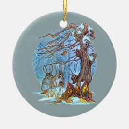 Adorno De Cerámica Navidades de Elf Hall