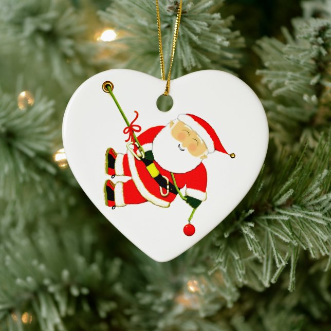 Adorno De Cerámica Navidades de escalada de rock (Árbol)