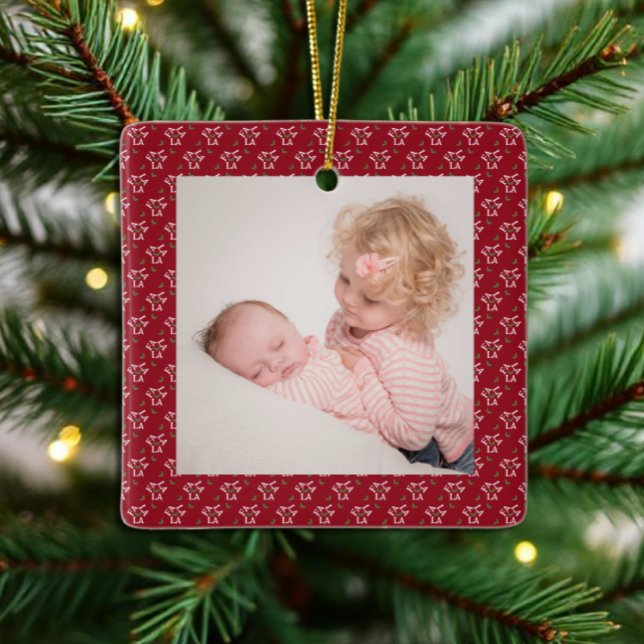 Adorno De Cerámica Navidades de Fa La Festive Holly (Subido por el creador)