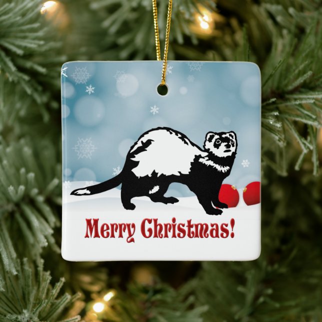 Adorno De Cerámica Navidades de Ferret (Árbol)