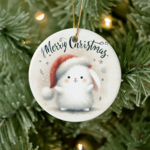 Adorno De Cerámica Navidades de foto para bebés