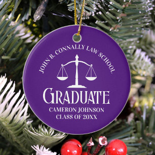 Adorno De Cerámica Navidades de fotografía de graduados de la Faculta