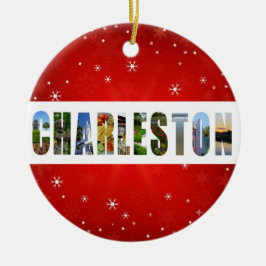 Adorno De Cerámica Navidades de fotos de viajes de Charleston South C