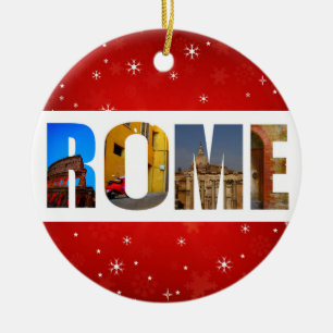 Adorno De Cerámica Navidades de fotos de viajes de Roma Italia