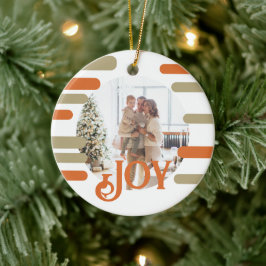 Adorno De Cerámica Navidades de fotos en bloques modernos personaliza