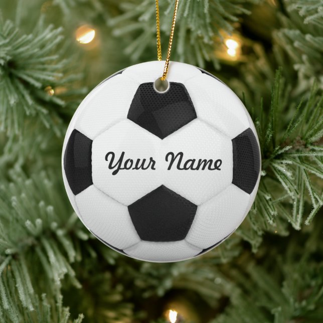 Adorno De Cerámica Navidades de fútbol (Árbol)