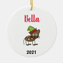 navidades de gatos personalizados