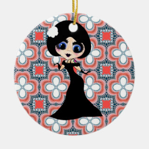 Adorno De Cerámica Navidades de Girly