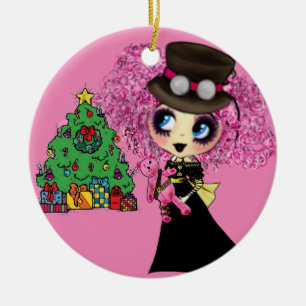 Adorno De Cerámica Navidades de Girly