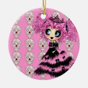 Adorno De Cerámica Navidades de Girly