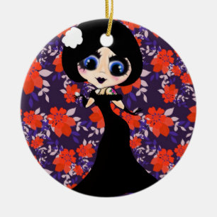Adorno De Cerámica Navidades de Girly