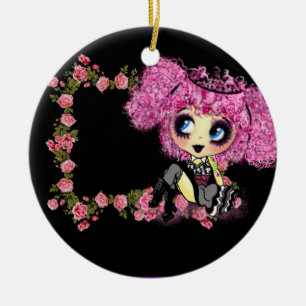 Adorno De Cerámica Navidades de Girly