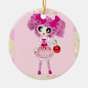 Adorno De Cerámica Navidades de Girly