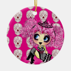 Adorno De Cerámica Navidades de Girly