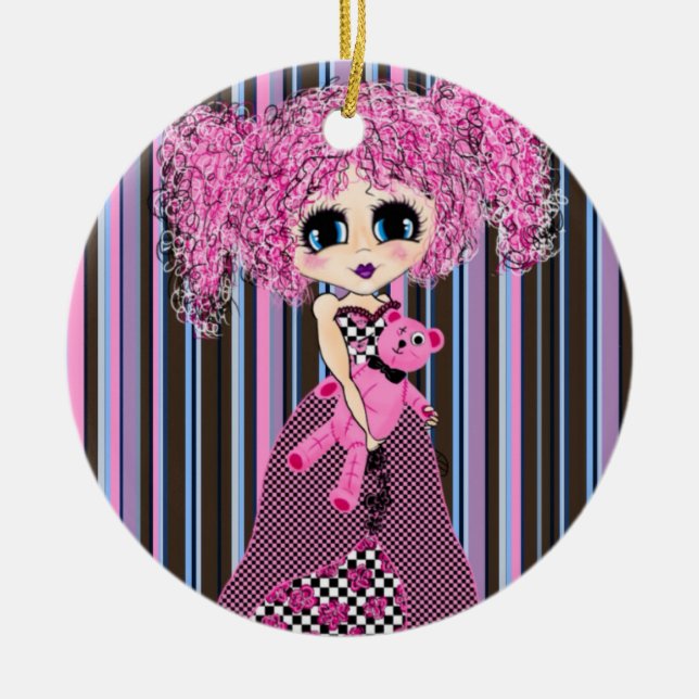 Adorno De Cerámica Navidades de Girly (Frente)