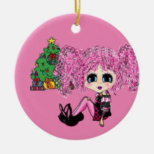 Adorno De Cerámica Navidades de Girly