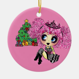 Adorno De Cerámica Navidades de Girly