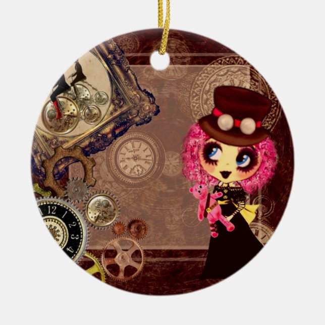 Adorno De Cerámica Navidades de Girly (Frente)