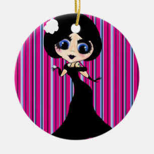 Adorno De Cerámica Navidades de Girly