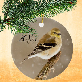 Adorno De Cerámica Navidades de Goldfinch 2023