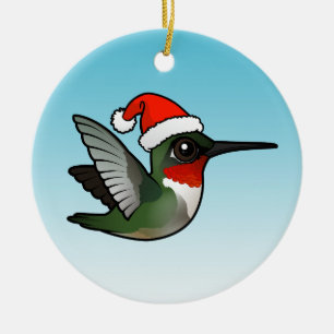 Adorno De Cerámica Navidades de Hummingbird