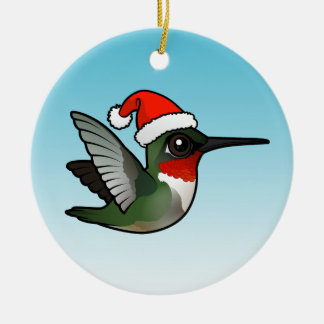 Adorno De Cerámica Navidades de Hummingbird