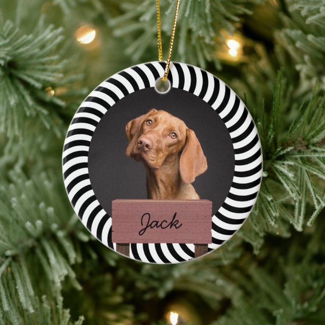 Adorno De Cerámica navidades de ilusión Personalizado de vacaciones P (Árbol)