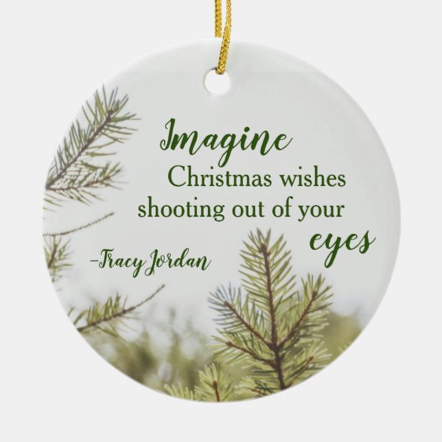 Adorno De Cerámica Navidades de Jordania (Frente)