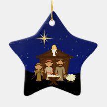 Navidades de la escena de la Natividad Adorable