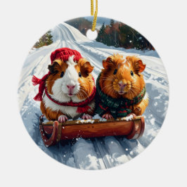 Adorno De Cerámica Navidades de la ruta del cerdo en Guinea