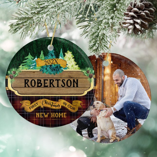 Adorno De Cerámica Navidades de Madera Rusa Fotografía de Nueva Famil (Subido por el creador)