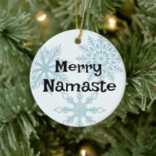 Adorno De Cerámica Navidades de Merry Namaste
