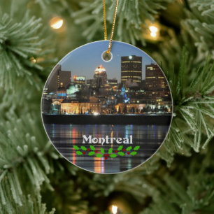 Adorno De Cerámica Navidades de Montreal