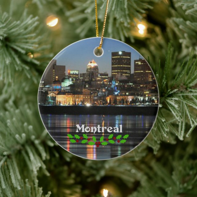 Adorno De Cerámica Navidades de Montreal (Árbol)