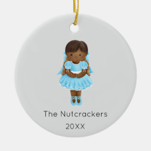 Adorno De Cerámica Navidades de Nutcracker Clara